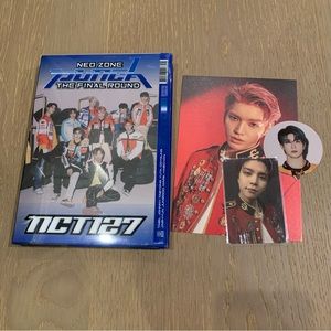 Nct 127 final round Kpop album 1st player Ver